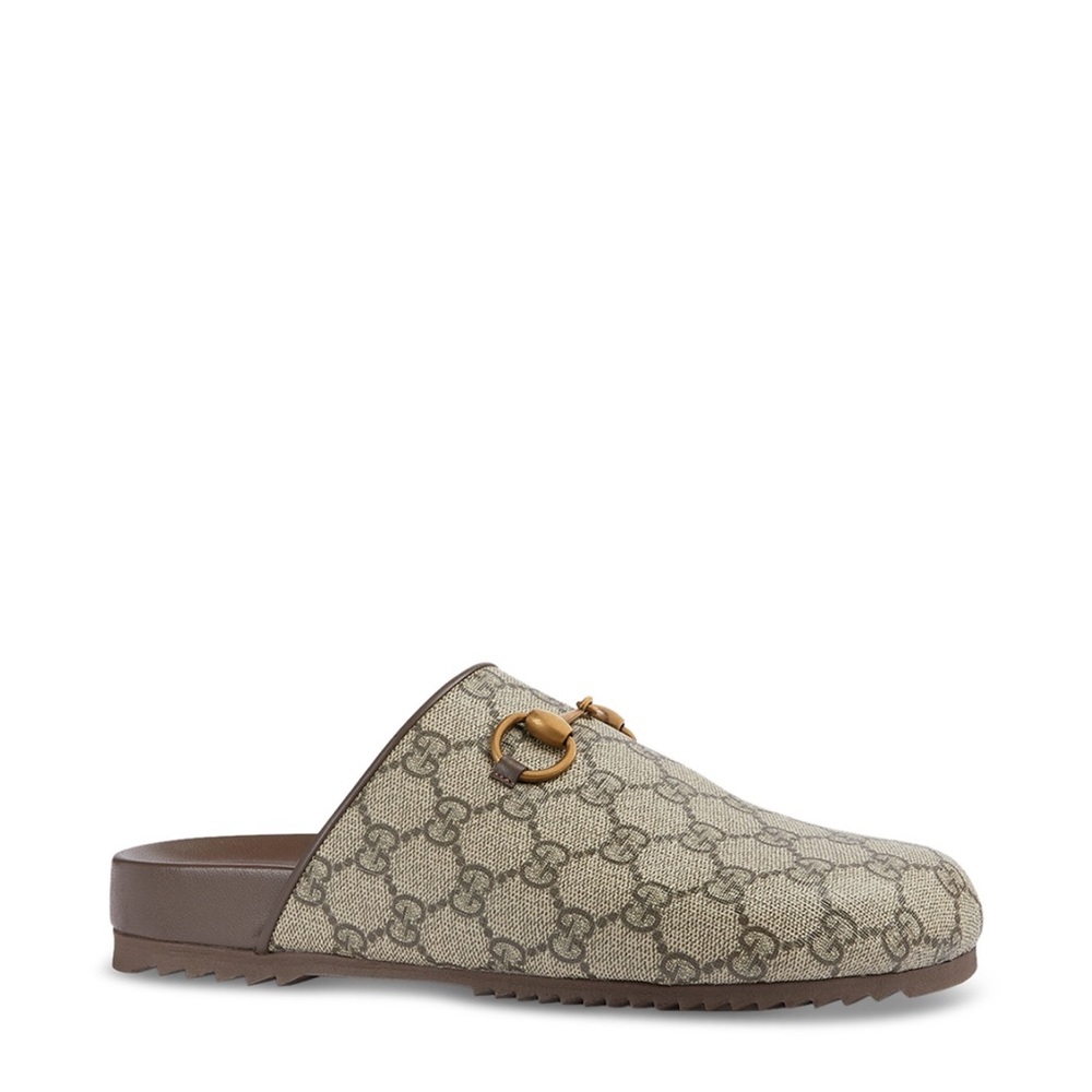 Gucci Supreme Horsebit Slippers